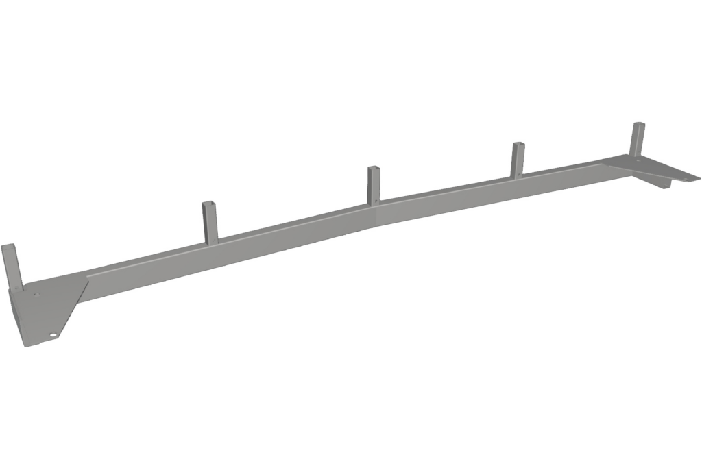 Giebel f/hoches Gestell, Breite 180 cm, verzinkt