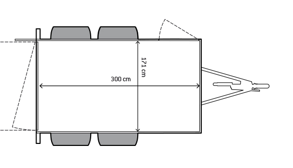 Sirius Viehanhänger V130 (gerade Front) – Bild 2