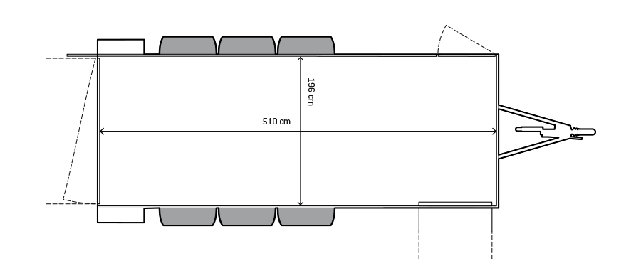Sirius Viehanhänger V190 / V290 (gerade Front) – Bild 2