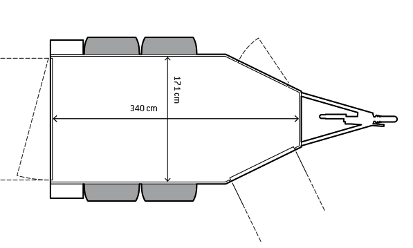 Sirius Viehanhänger V80 / V80-L (Spitzfront) – Bild 2