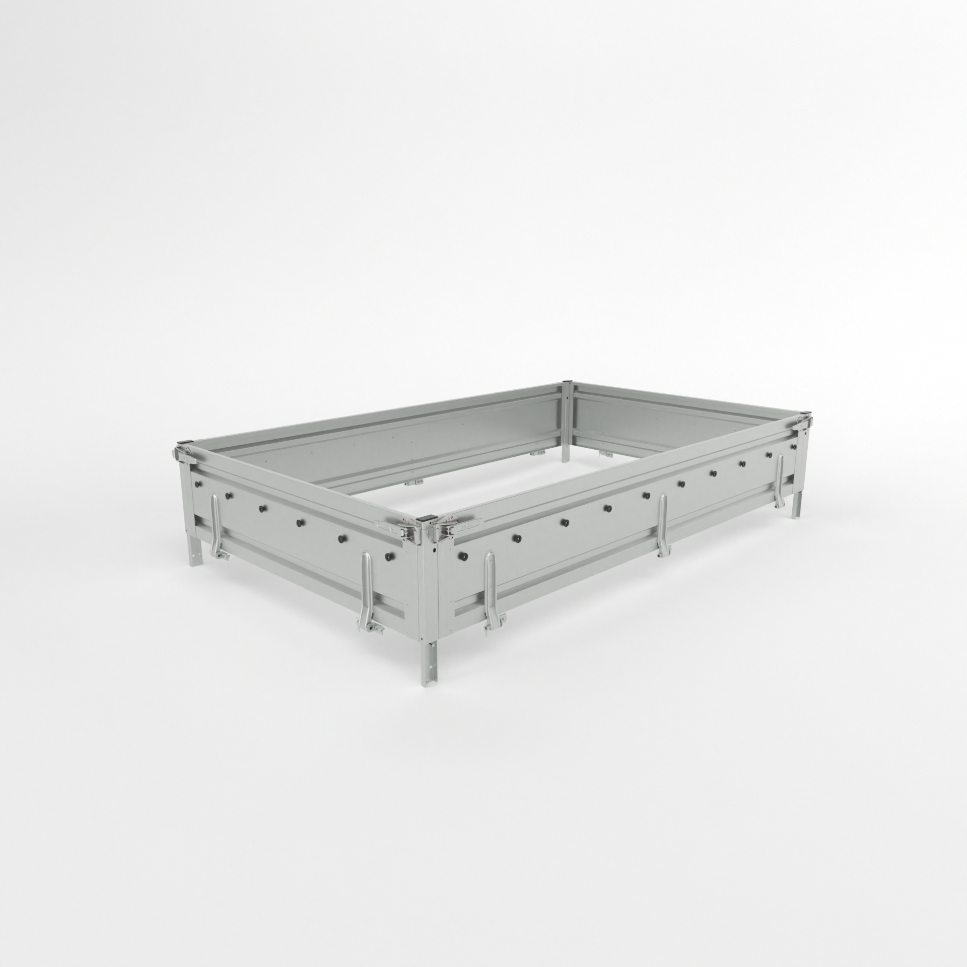 Aufsatzbordwände Stahl 2515/250 H400 Kit