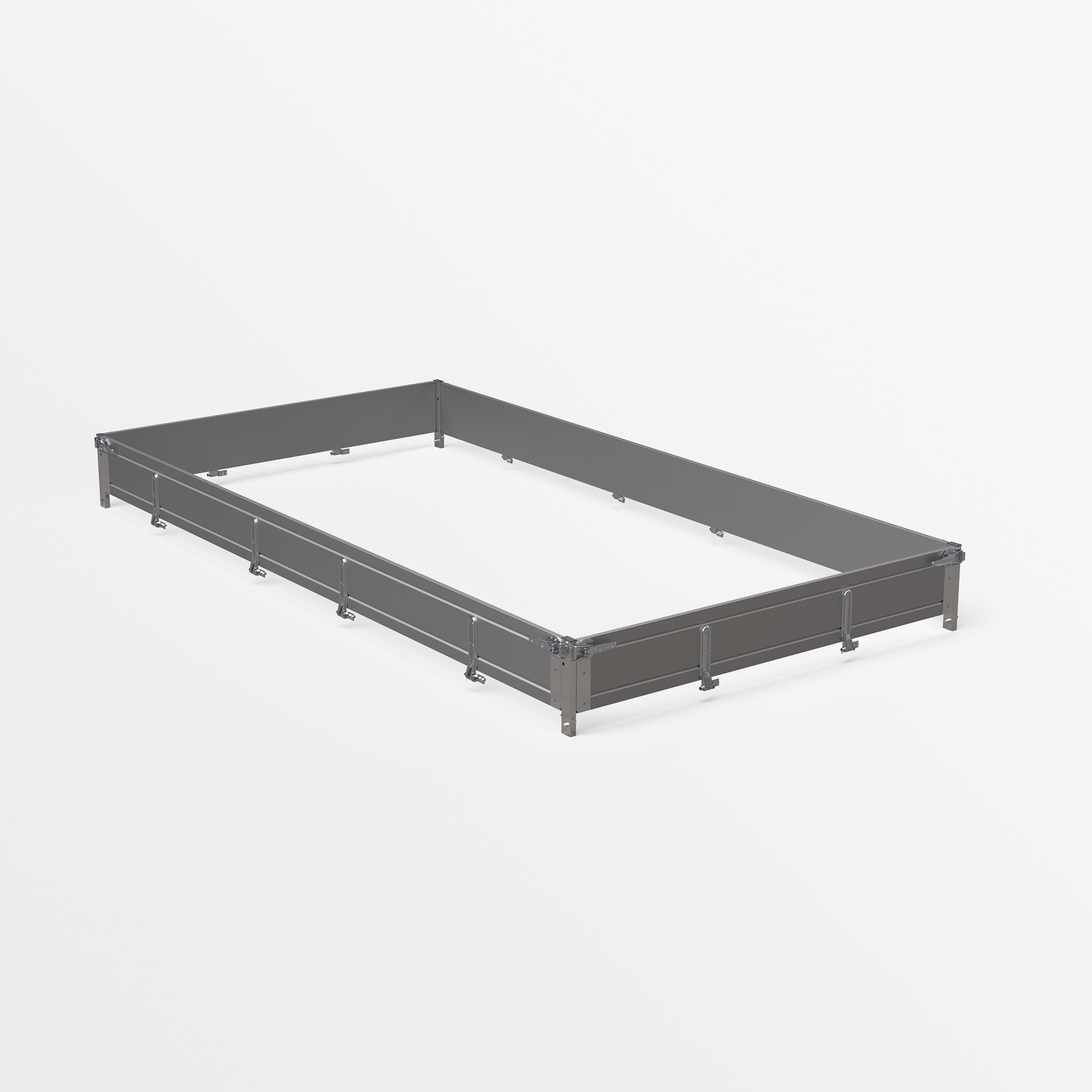 Bordwände Alu 4021/400 H300 Carplatform - GT Plateau