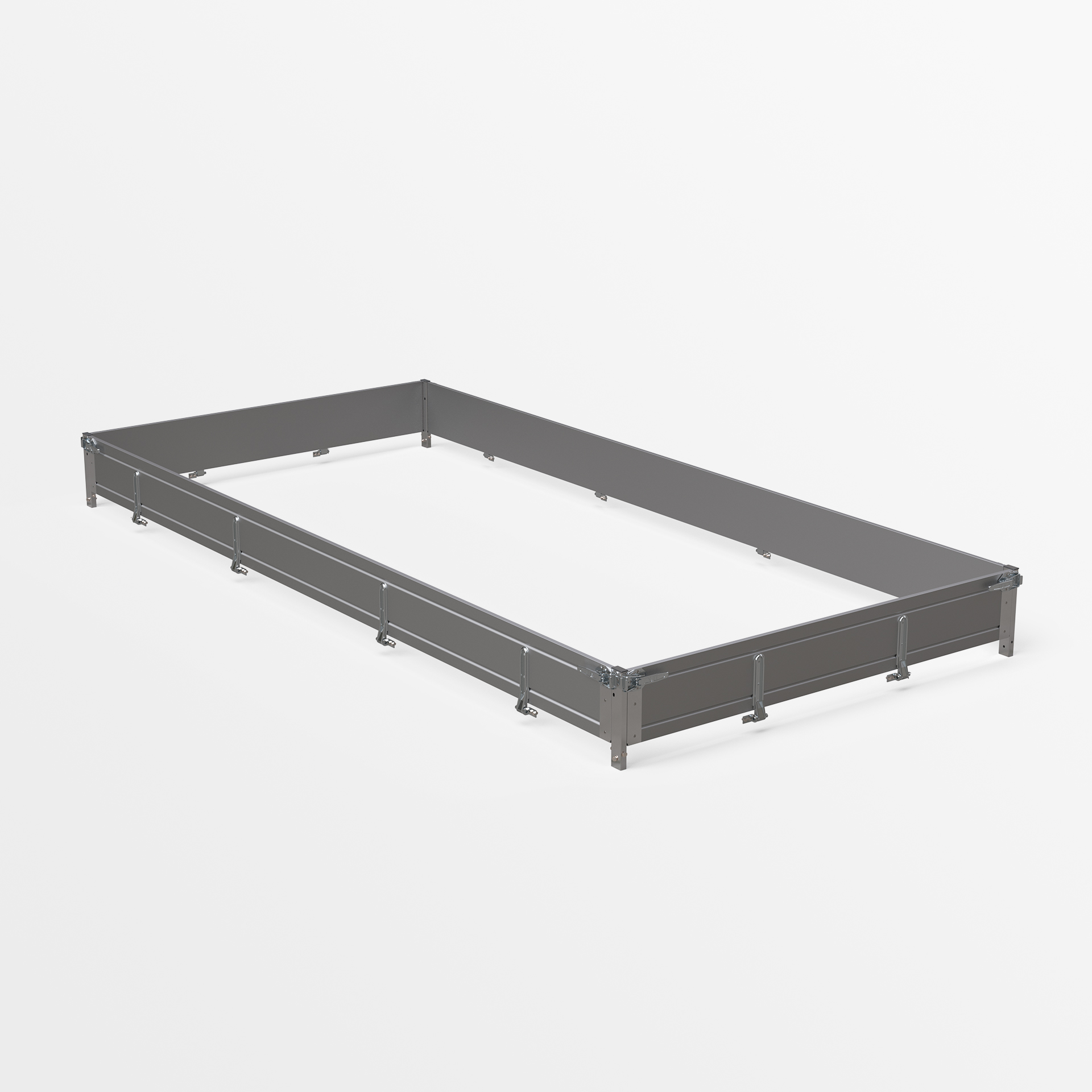 Bordwände Alu 4521/450 H300 Carplatform - GT Plateau