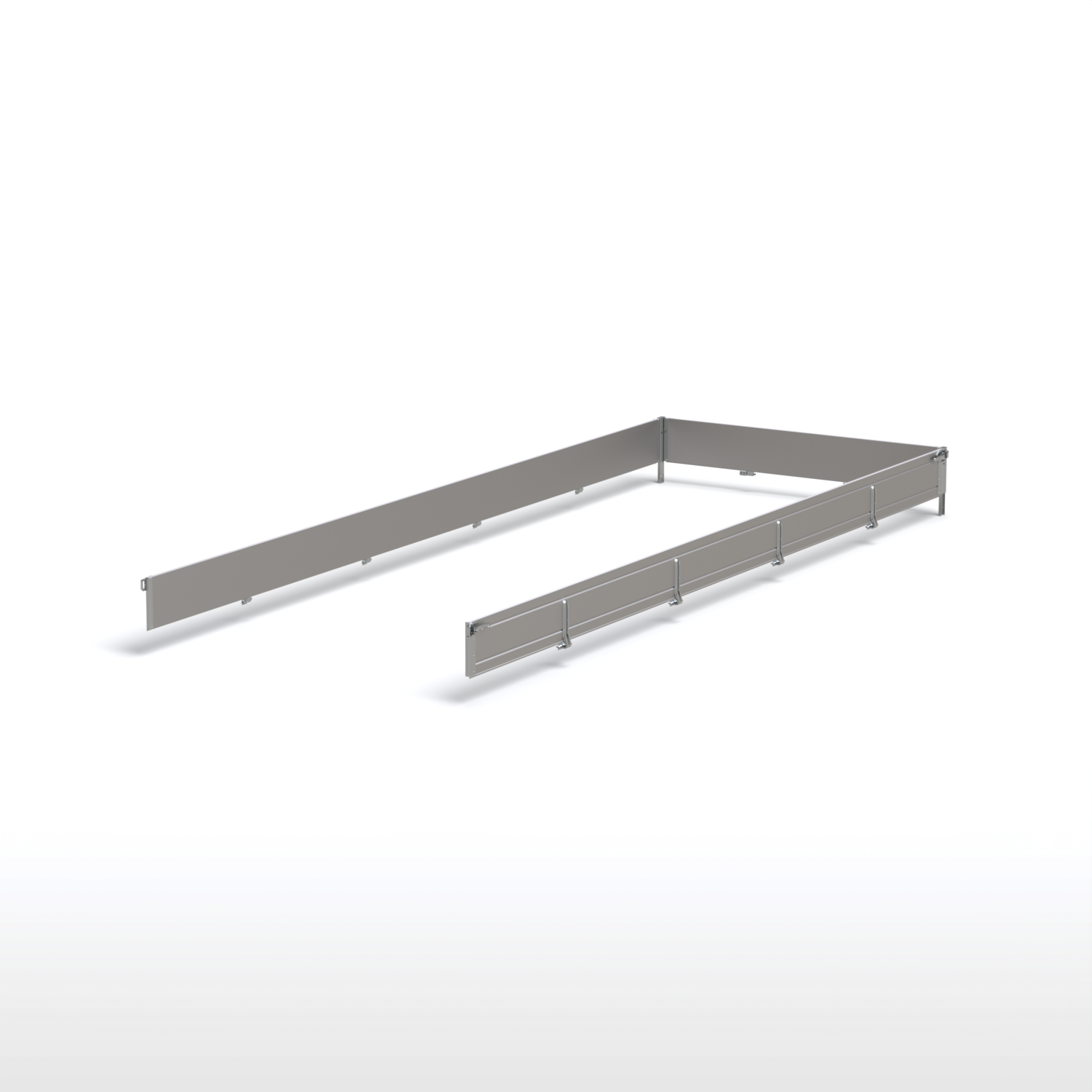 Bordwände Alu 6021/600 H300 Universal, Vordere, Linke, Rechte