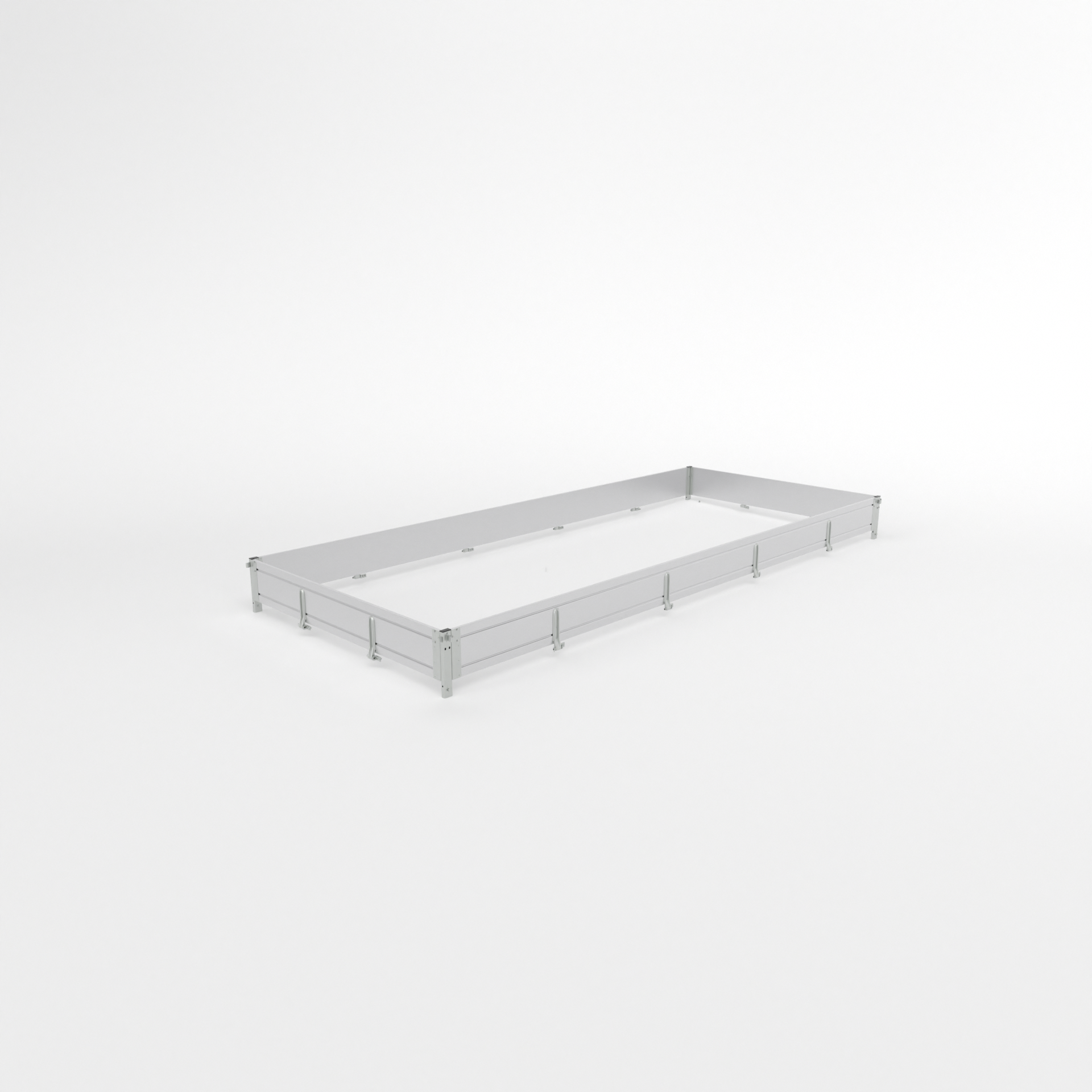 Bordwände Alu 5121/500 H300 Carplatform Full Alu - GT Plateau Full Alu