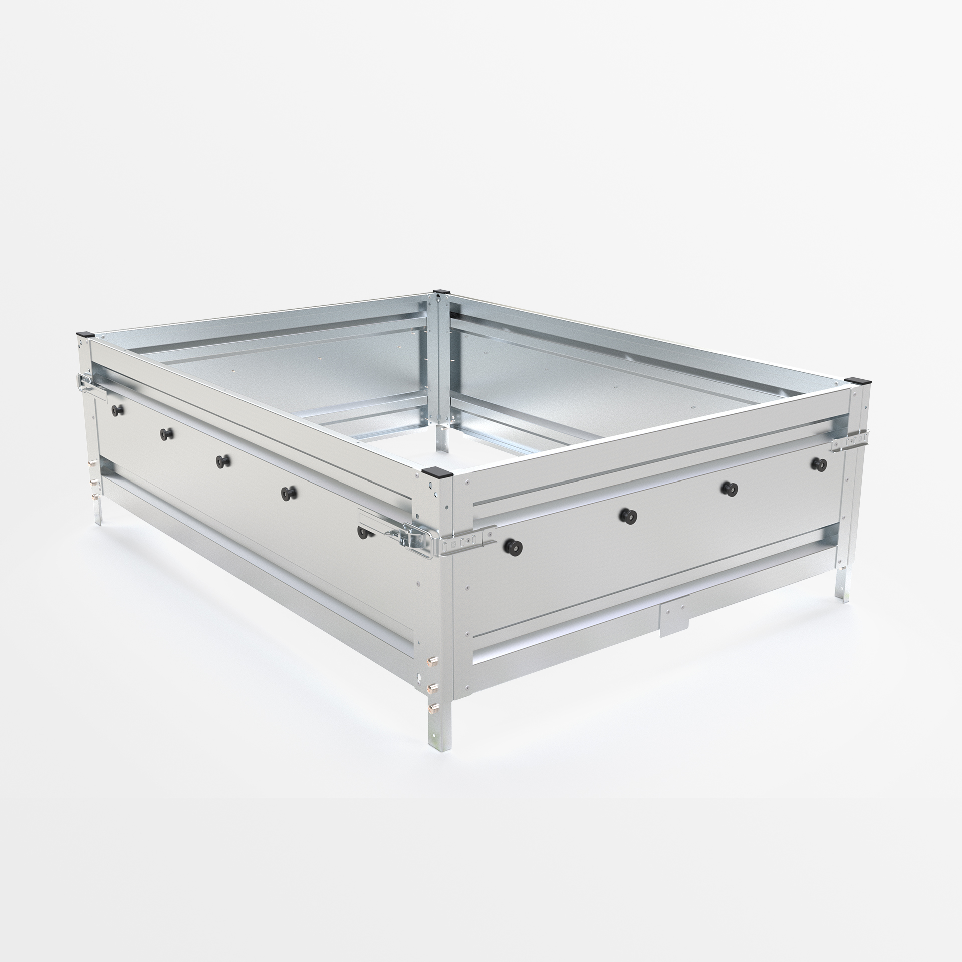 Aufsatzbordwande Stahl Uni 1510/150 H400
