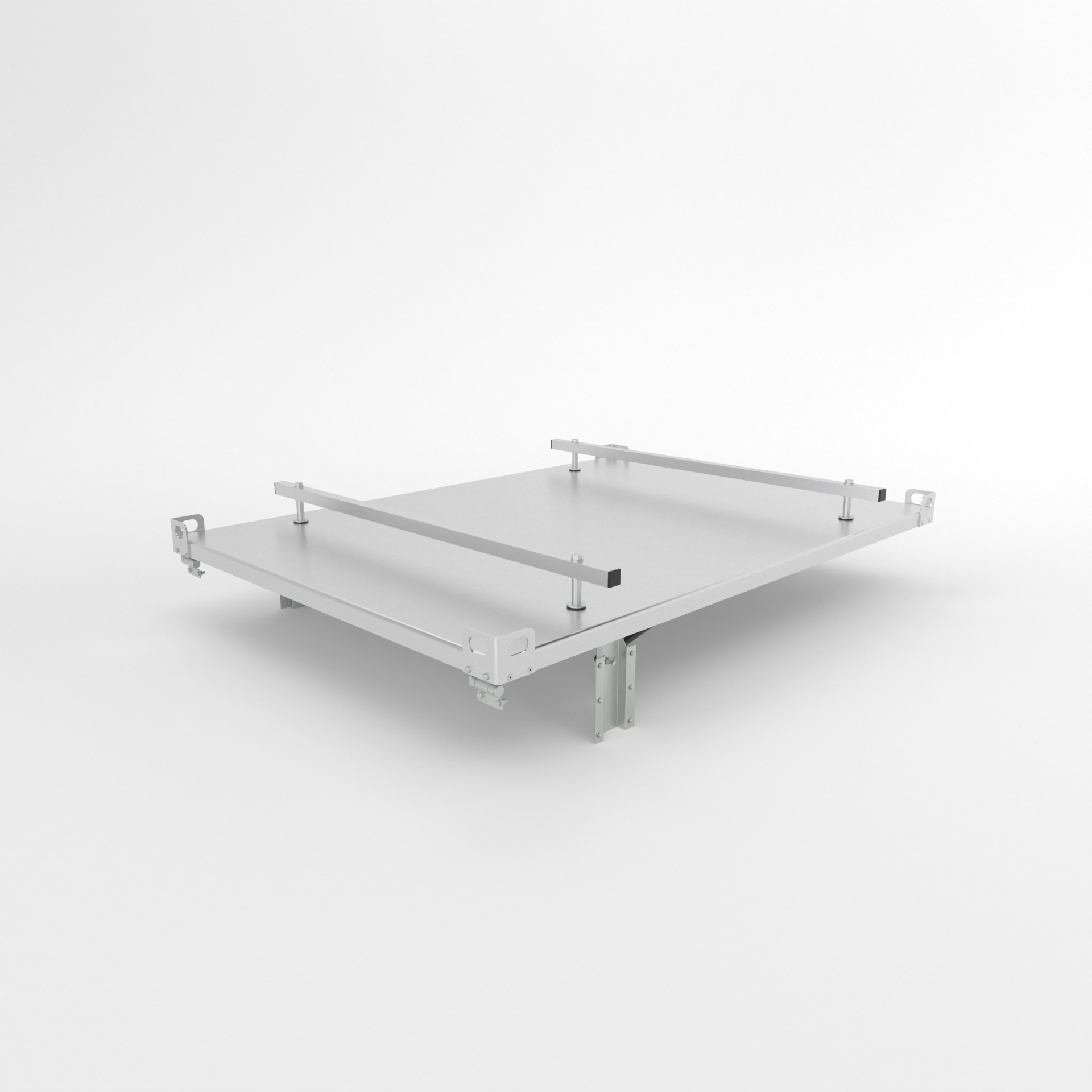 Aludeckel 1510/150 H0 Set – zu Stahlbordwänden