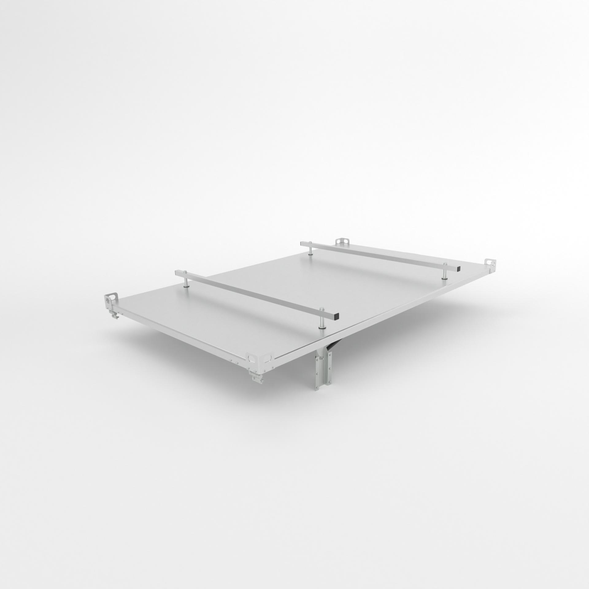 Aludeckel 2012/201 H0 Set – zu Stahlbordwänden
