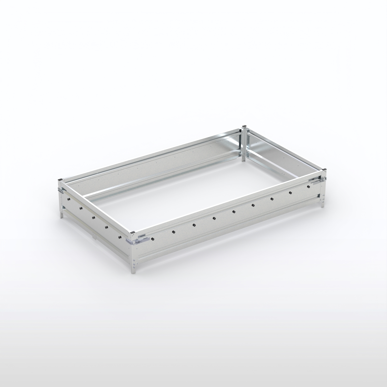 Aufsatzbordwände Stahl Uni 2615/265 H400