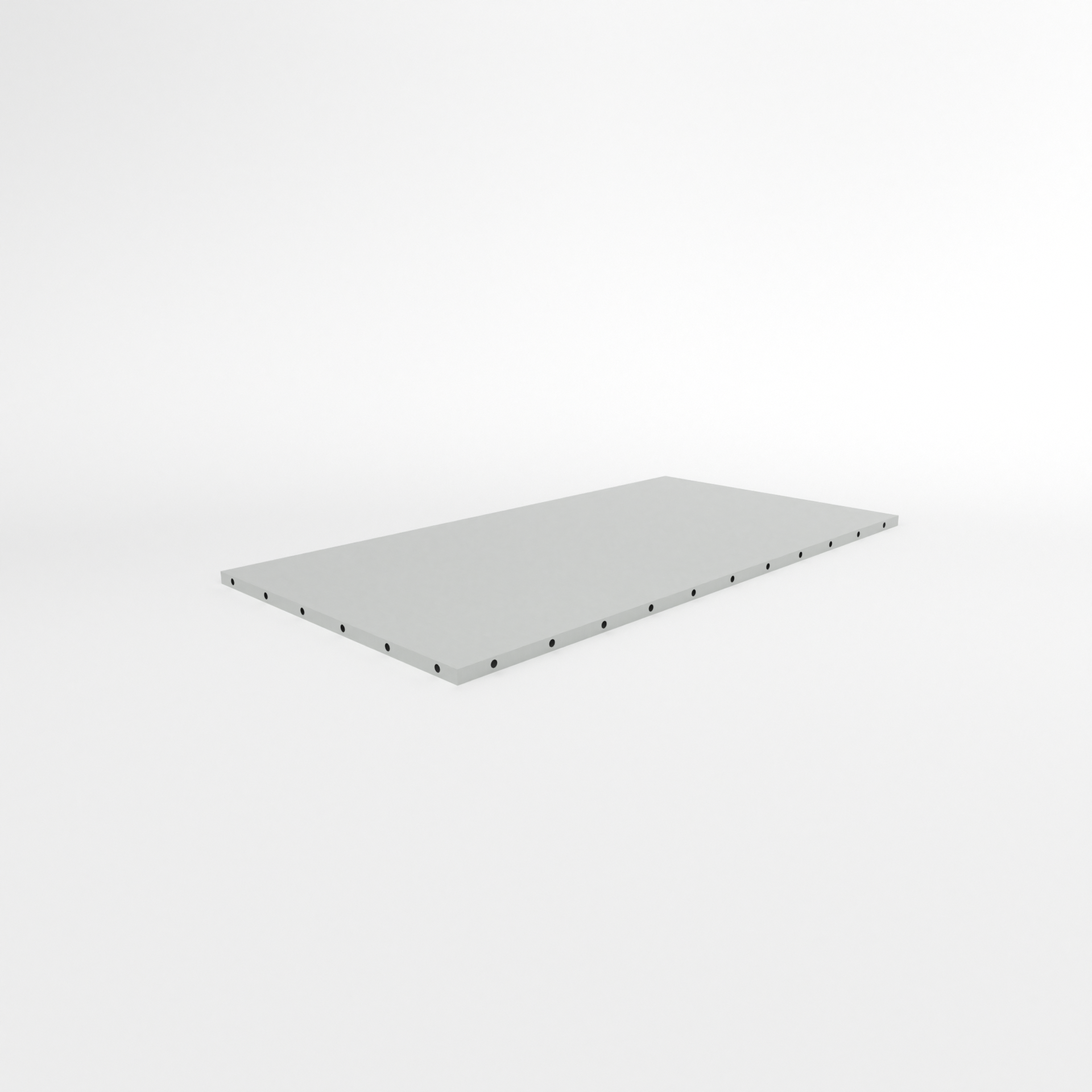 Flachplane 3015/296 H0 Uni Grau