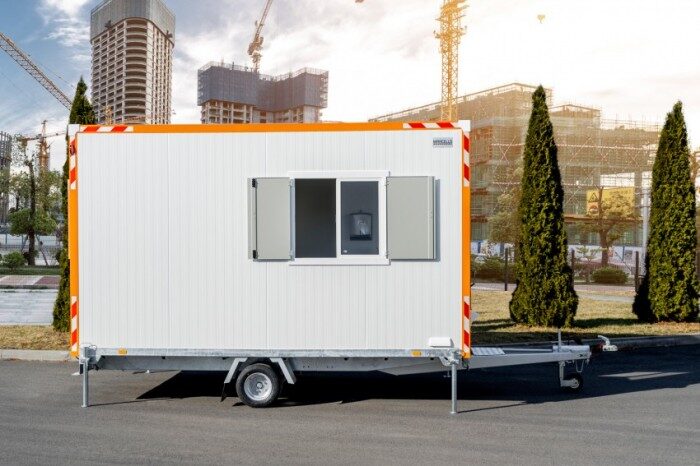 Bauwagen Marcello Comfort Orange