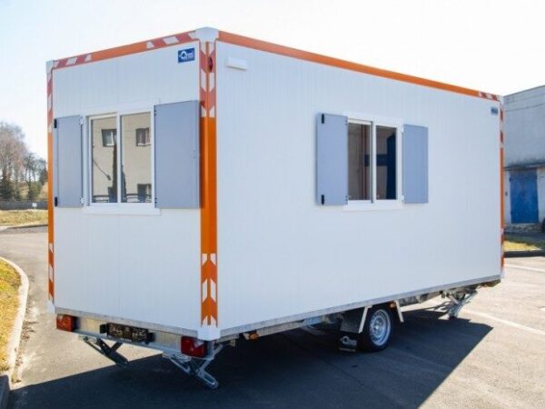 Bauwagen Marcello Comfort Orange 500