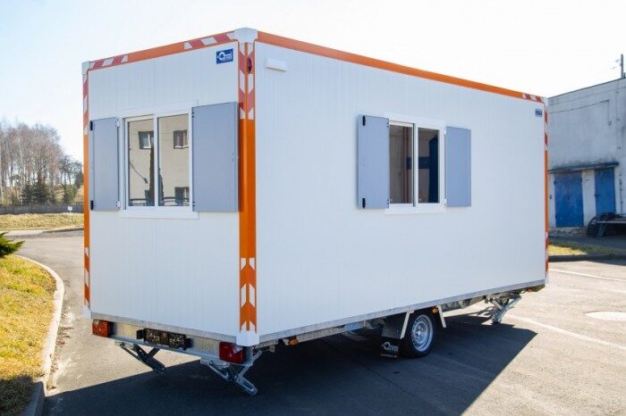 Bauwagen Marcello Comfort Orange 500
