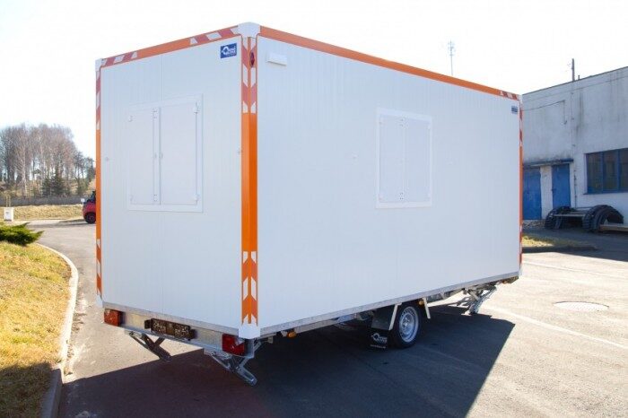 Bauwagen Marcello Comfort Orange 500