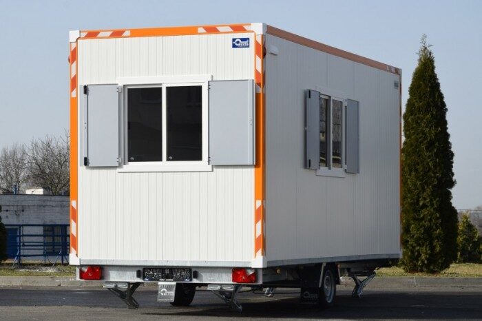 Bauwagen Marcello Comfort Orange 500