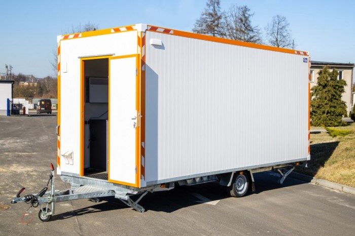 Bauwagen Marcello Comfort Orange 500