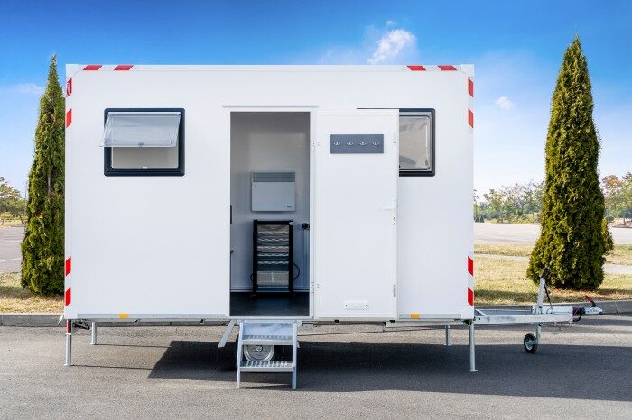 BAUWAGEN STAY COMFORT + SEITENTÜR MITTIG