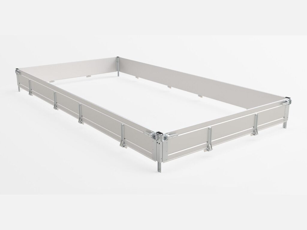 Alubordwände zu Carkeeper 4021/400 H300