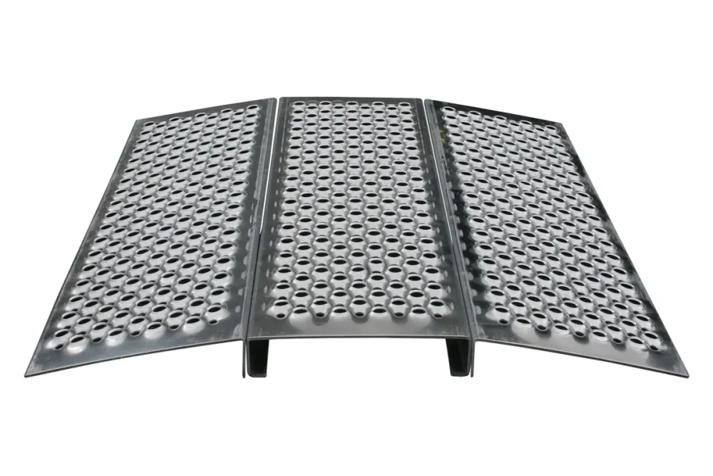 Schwellenbrücke 3-geteilt 605x700x40 mm - 200 kg.