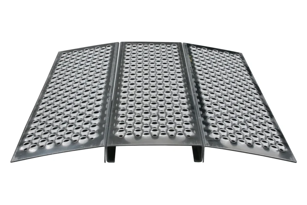 Schwellenbrücke 3-geteilt 605x700x40 mm - 200 kg.