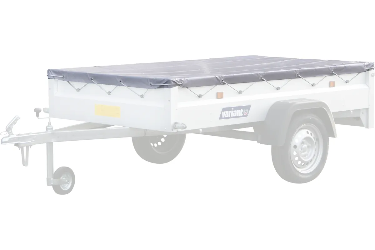 Flachplane 220 x 130 x 6 cm, Variant, grau