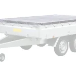 Flachplane 260 x 150 x 6 cm, Variant grau