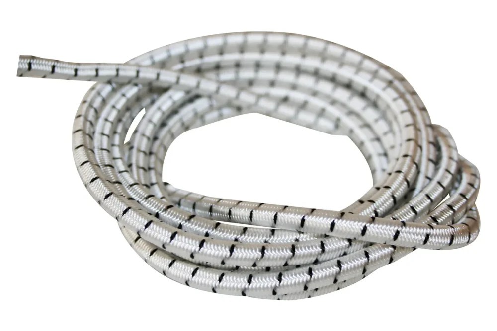 Elastikschnur ø5mm, Rolle m/100 Meter