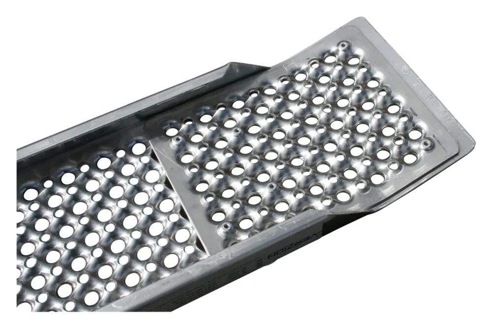 Alu Auffahrrampe 1500 x 200 mm, gerade, 400 kg