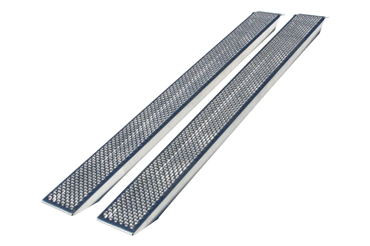 Alu Auffahrrampen 2500 x 260 mm, gerade, 1000 kg