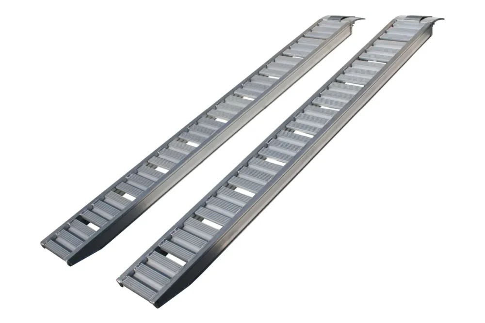 Alu Auffahrrampe 2400 x 270mm, gerade, 2800 kg