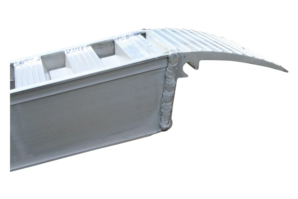 Alu Auffahrrampe, 2580 x 350 mm, gerade, 3000 kg – Bild 4