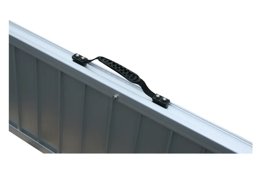 Alu Auffahrrampe 1200 x 715 mm, faltbar, 270 kg