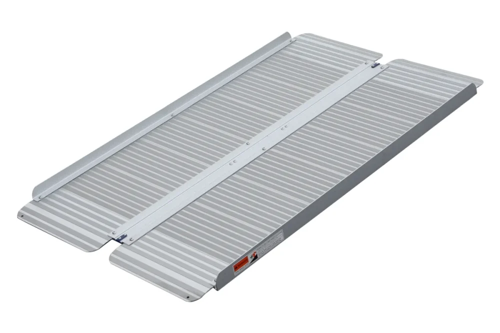 Alu Auffahrrampe 900 x 715 mm, faltbar, 270 kg